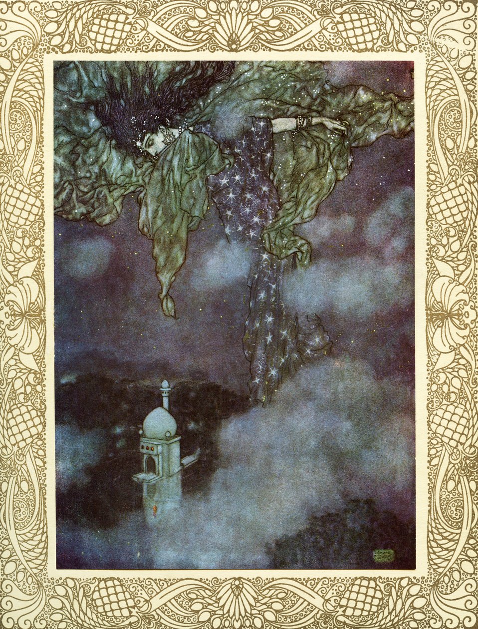 Omar Khayyam Rubaiyat-ja Edmund Dulac illusztrálásával alkotó: Edmund Dulac
