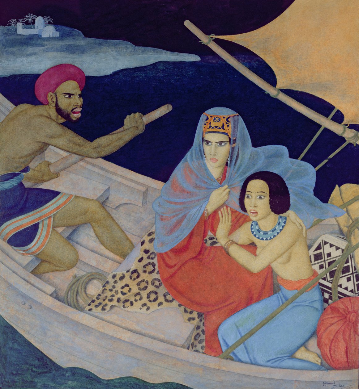 Zenobia, Palmüra királynője alkotó: Edmund Dulac
