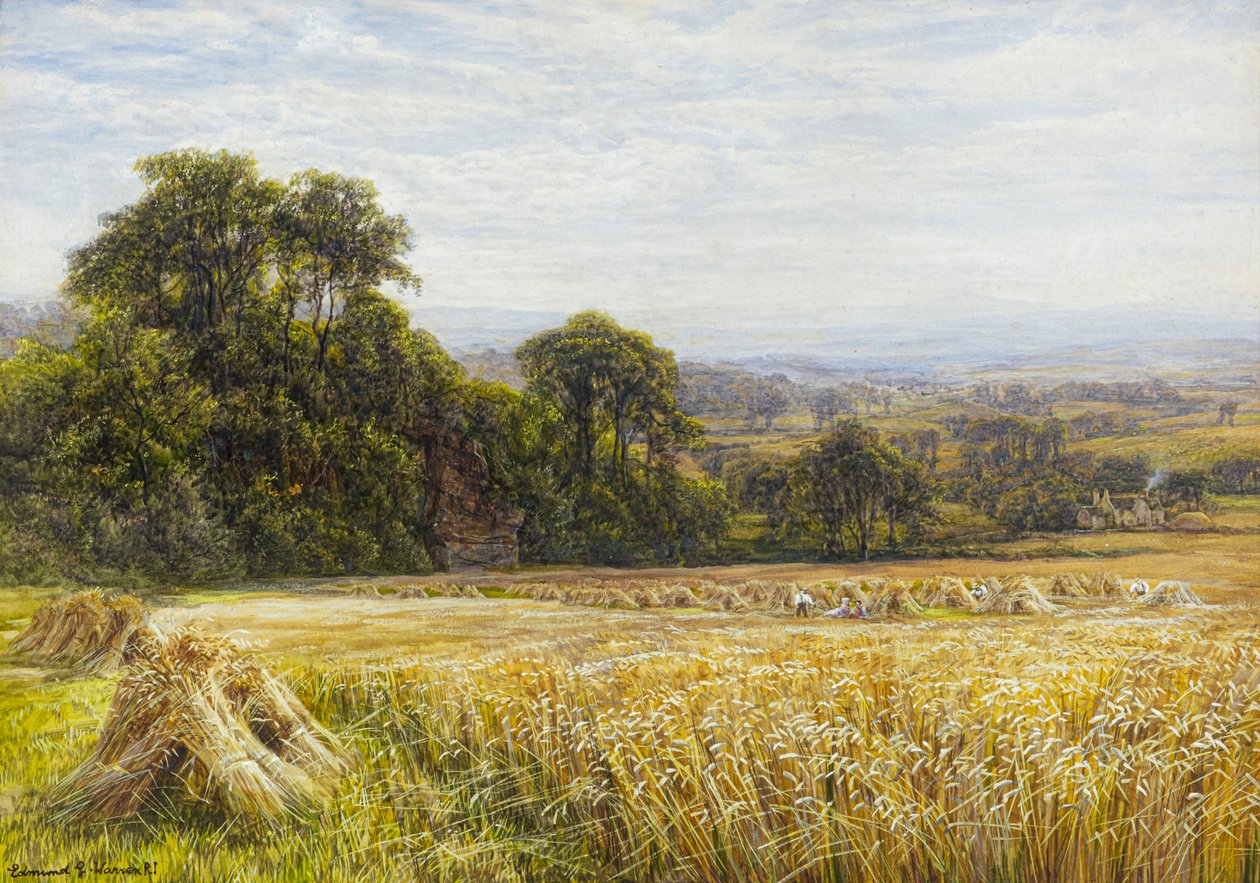 Szüreti idő (akvarell) alkotó: Edmund George Warren