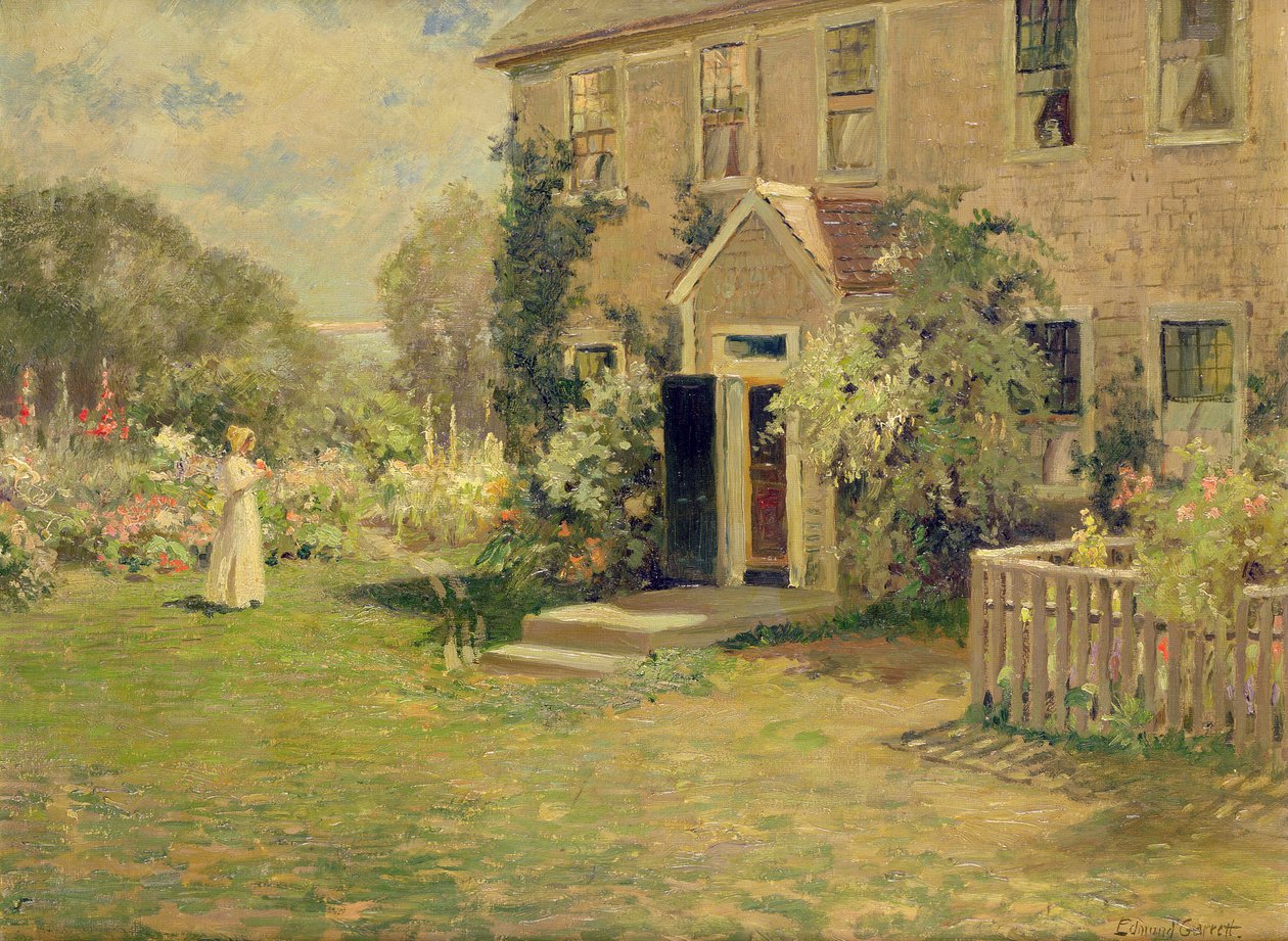 Egy New England Cottage alkotó: Edmund Henry Garrett