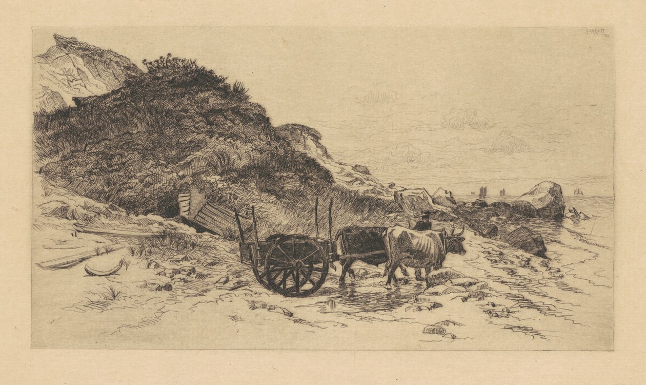 Mattakeesett közelében alkotó: Edmund Henry Garrett