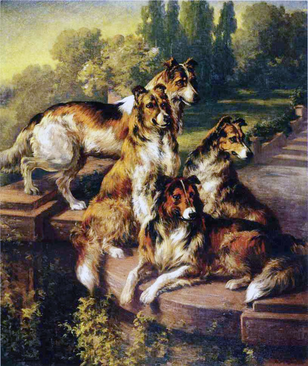 Collie alkotó: Edmund Henry Osthaus