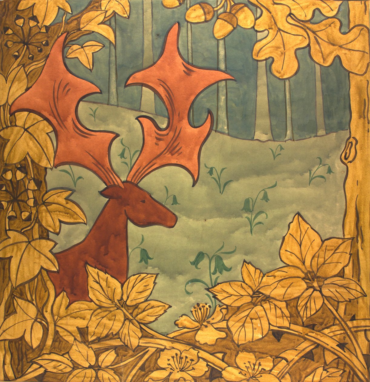 Monarch No. 465, 1895 körül (gouache papíron) alkotó: Edmund Hunter