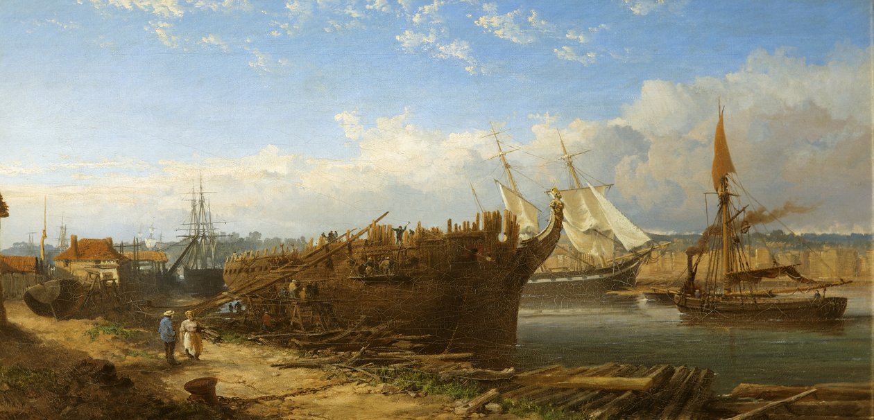 Bristol úszó kikötője alkotó: Edmund John Niemann