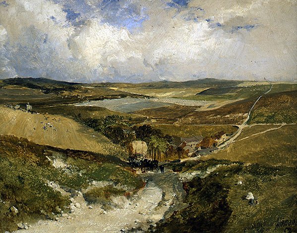 Hoving Dean, Sussex Downs alkotó: Edmund John Niemann