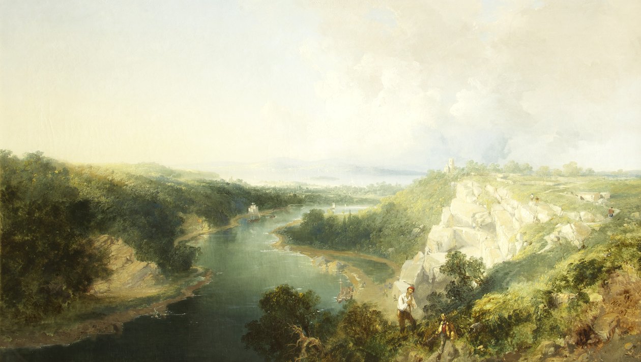 Az Avon és Severn a Clifton Downból alkotó: Edmund John Niemann