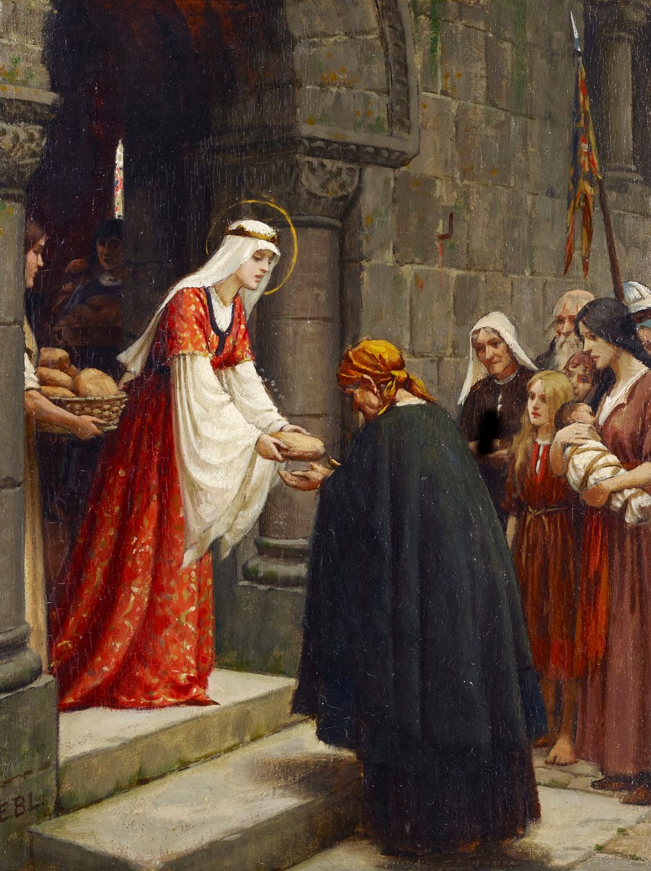 Magyarországi Szent Erzsébet Jótékonysági Alapítvány alkotó: Edmund Leighton