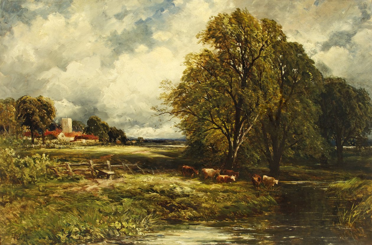 Tájkép alkotó: Edmund Morison Wimperis