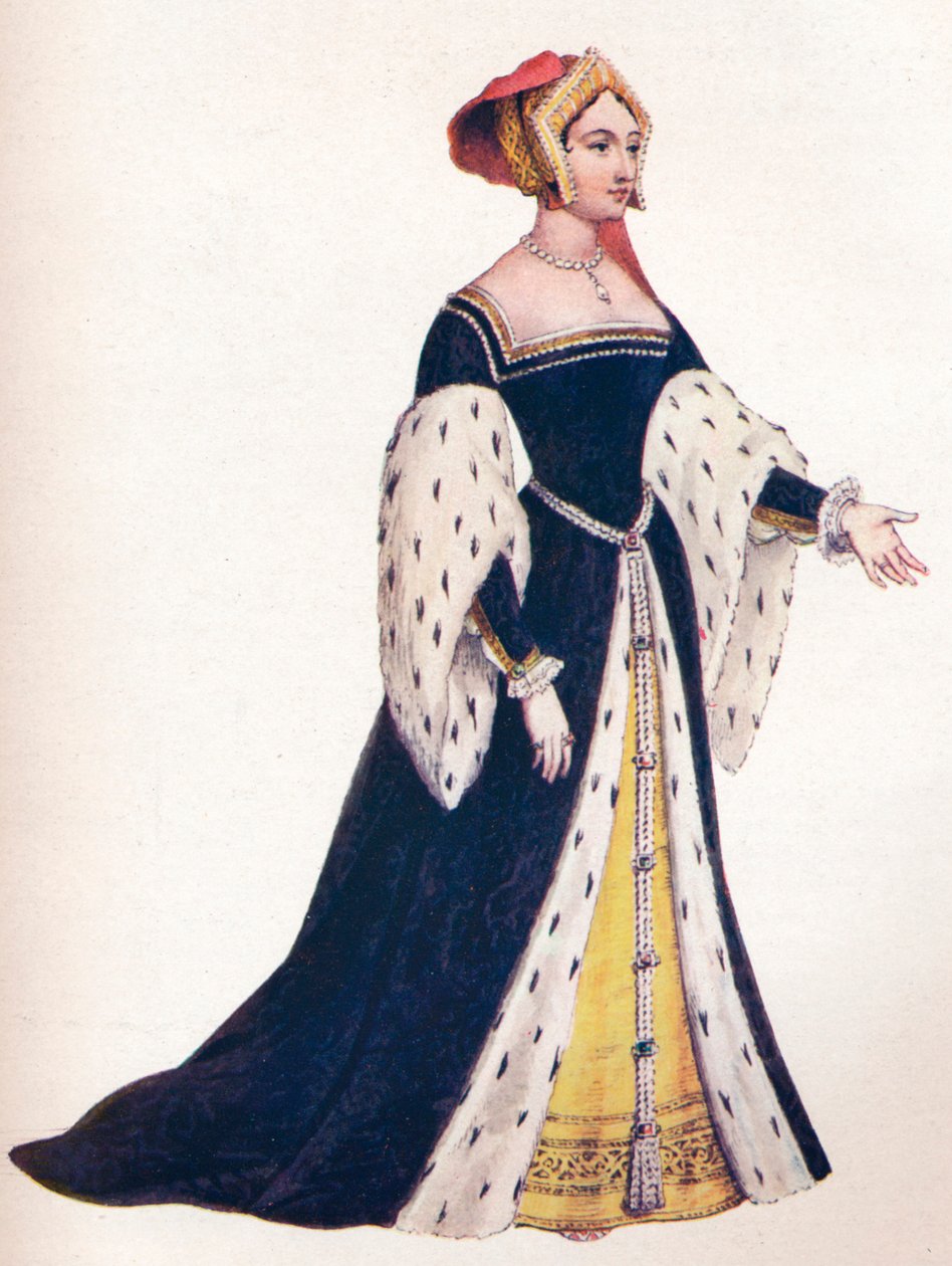 Anna Boleyn, vagy Anne Bullen, Anglia királynője 1533, 1902 alkotó: Edmund Thomas Parris