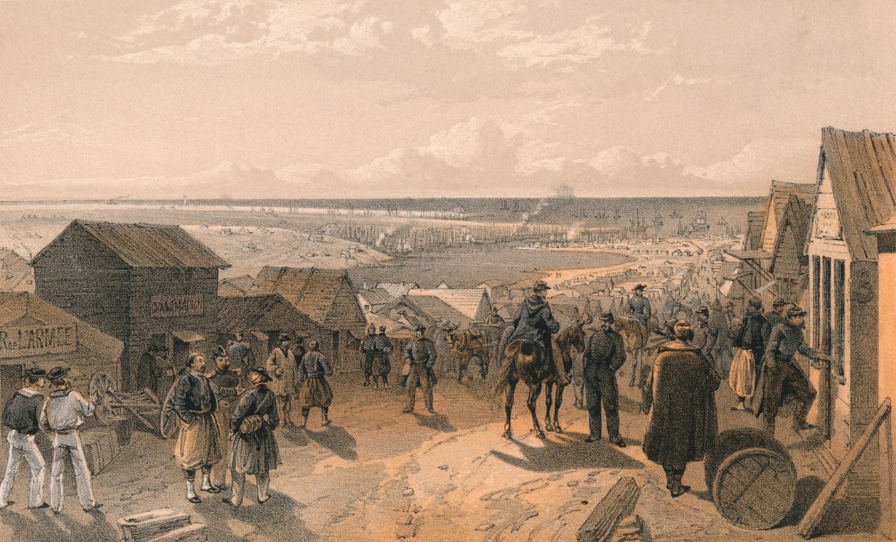 Kamiesch, 1856 alkotó: Edmund Walker