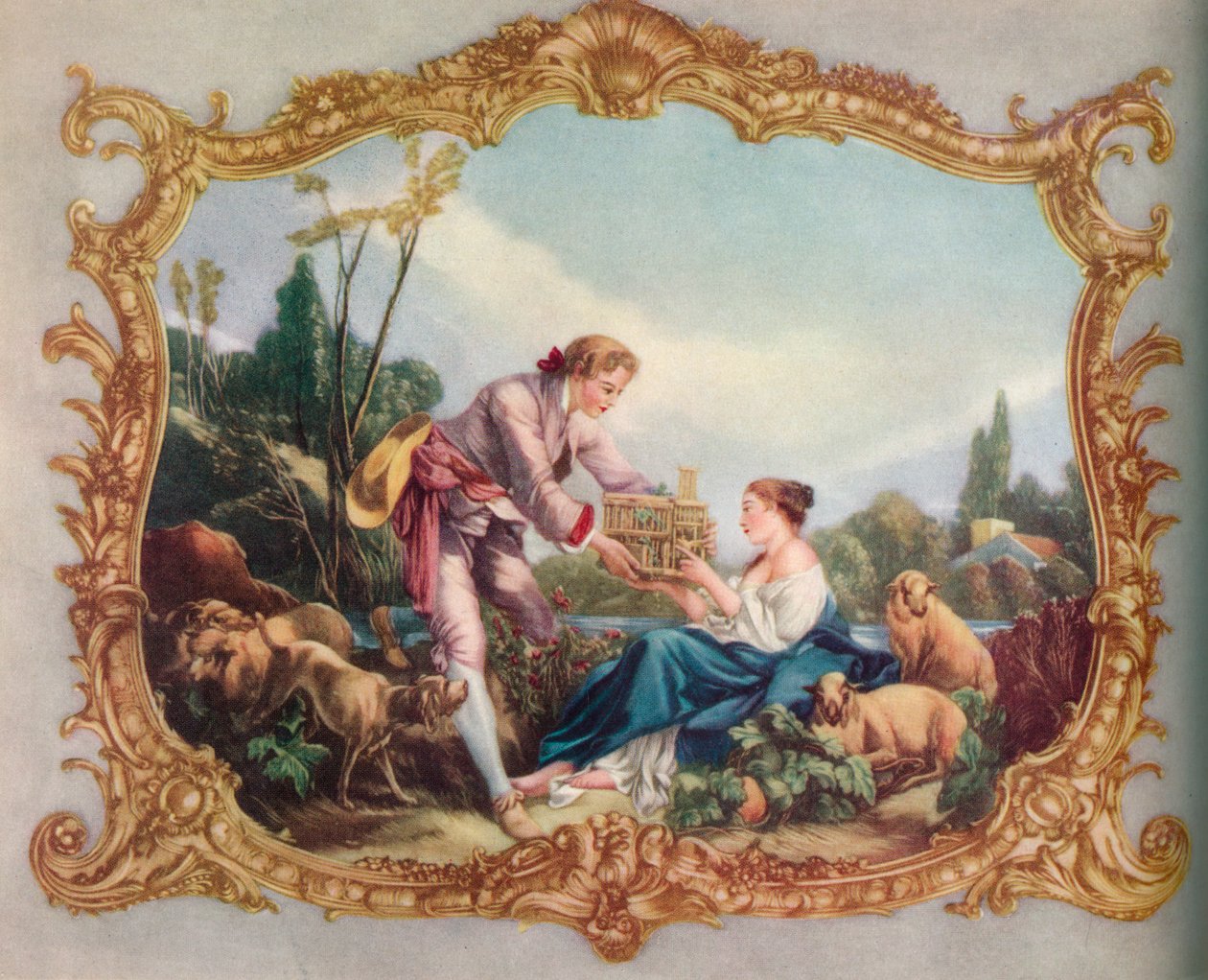 „A ketrec”, c1755 alkotó: Edmund Wardle