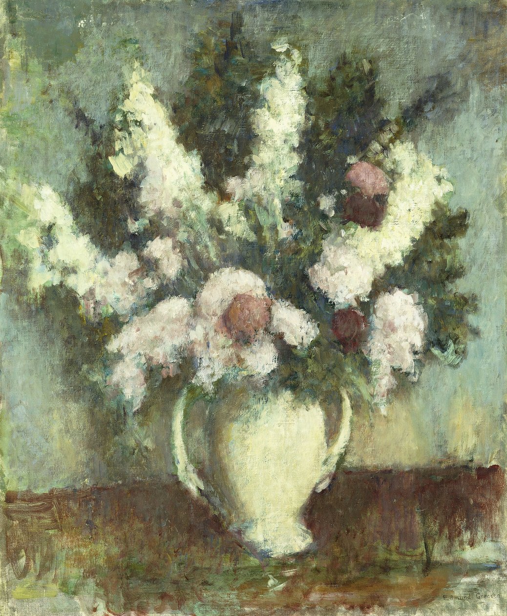 Csendélet orgonával alkotó: Edmund William Greacen
