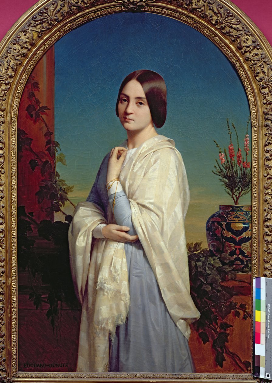 Madame Edouard Dubufe (1822-55) 1842 alkotó: Edouard Louis Dubufe