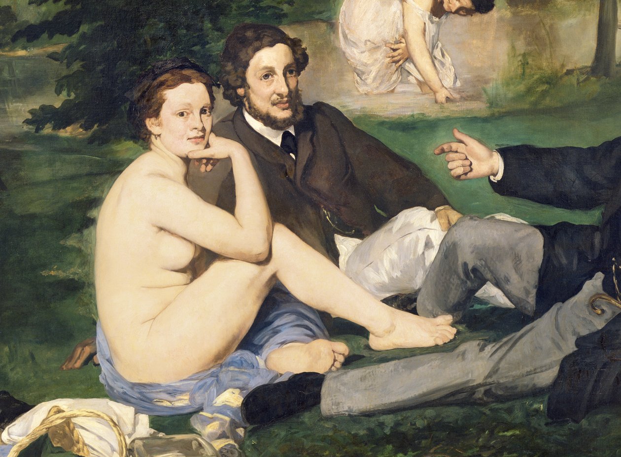 Dejeuner sur lHerbe, 1863 (lásd még: 65761) (2310 részlet) alkotó: Édouard Manet
