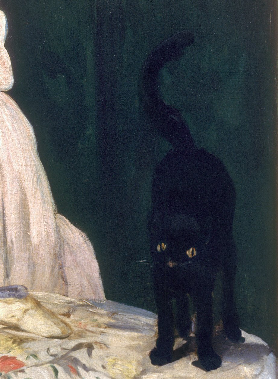 Olympia, 1863, olaj, vászon, 64183 részlet alkotó: Édouard Manet