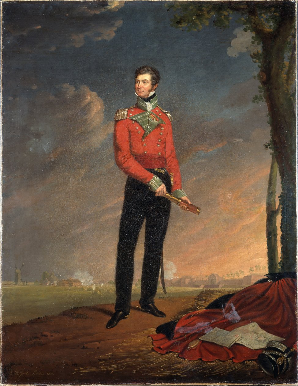 Sir Neil Campbell őrnagy, 1819 alkotó: Edouard Pingret
