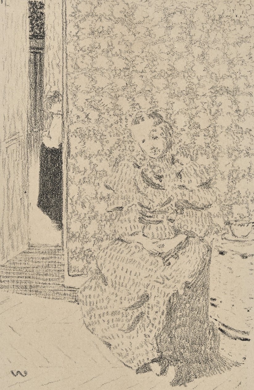 Belső, 1893 alkotó: Edouard Vuillard