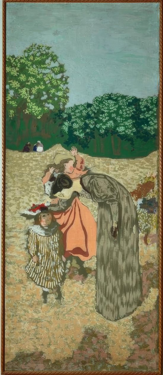 Közkertek: A kihallgatás alkotó: Edouard Vuillard