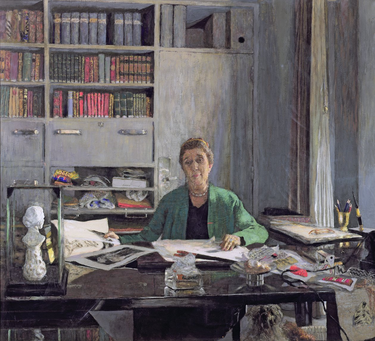Jeanne Lanvin (1867-1946), 1933 körül alkotó: Edouard Vuillard