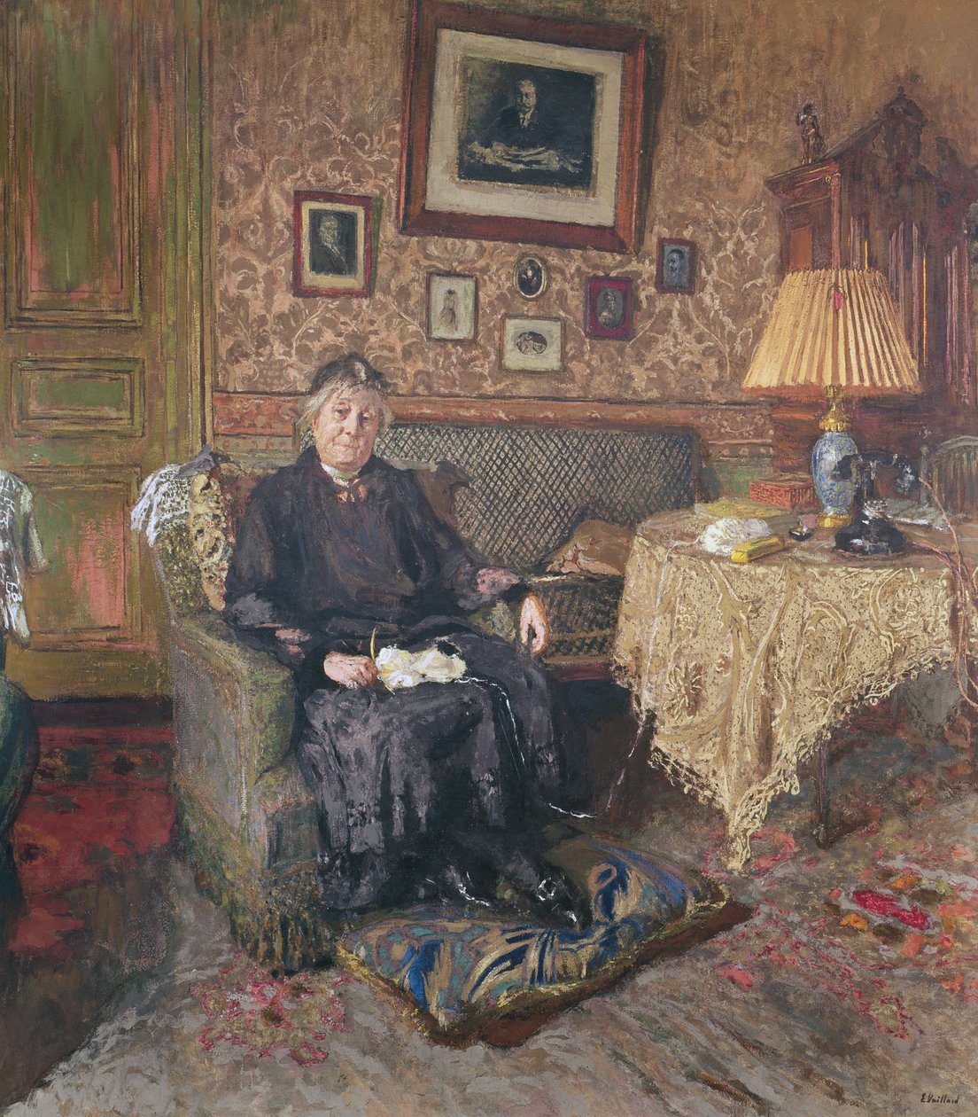 Madame Adrien Benard (1853-1935) 1928-29 alkotó: Edouard Vuillard