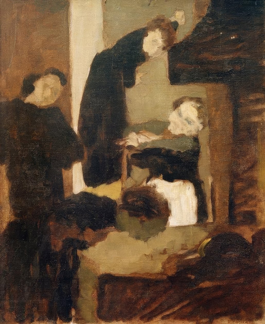 Madame Vuillard és munkásai alkotó: Edouard Vuillard
