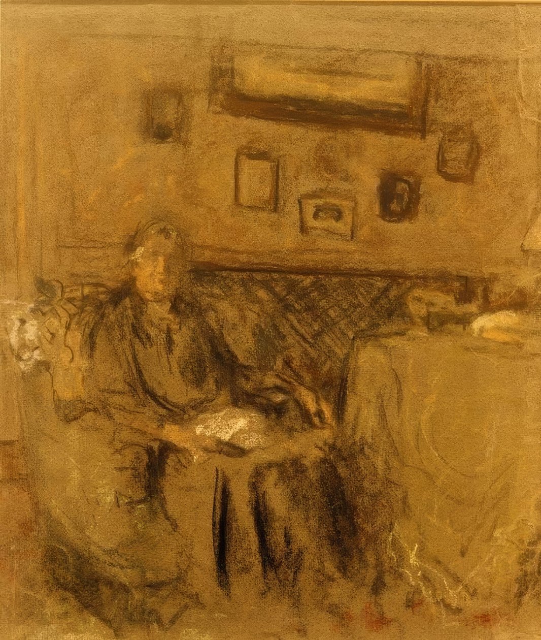 Madame Bénard I. portréja alkotó: Edouard Vuillard