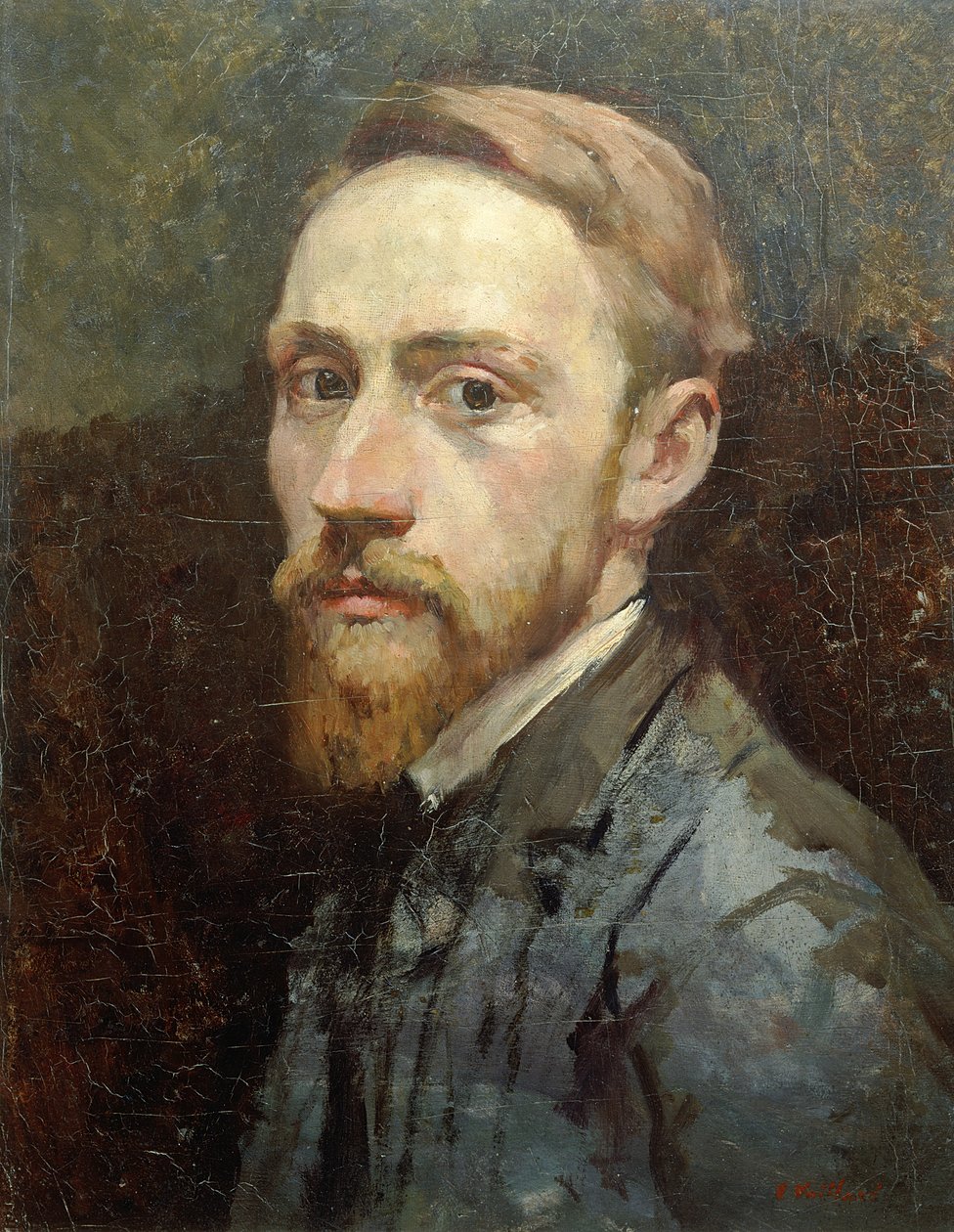 Önarckép, 1889-90 körül alkotó: Edouard Vuillard