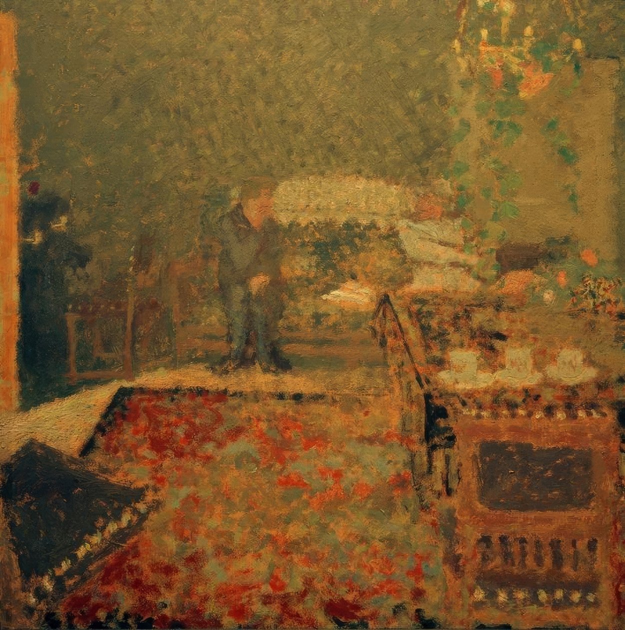 Vallottons Szalon La Nazban, Romanelben alkotó: Edouard Vuillard