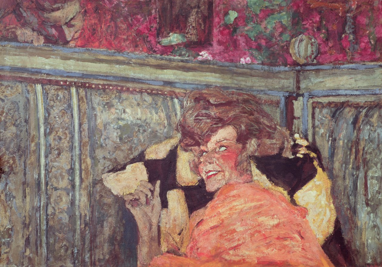 Yvonne Printemps (1894-1977) és Sacha Guitry (1885-1957) 1912 körül. alkotó: Edouard Vuillard