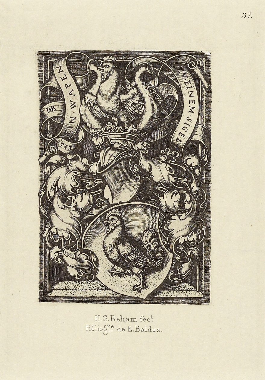 [Tervezte Hans Sebald Beham] alkotó: Édouard Baldus