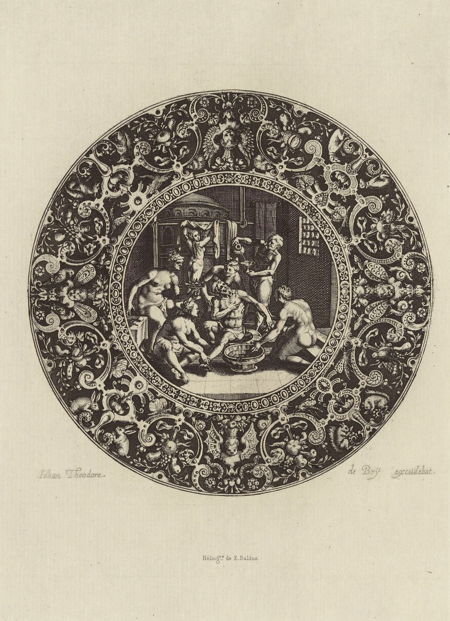 [Tervezte Johann Theodor de Bry] alkotó: Édouard Baldus