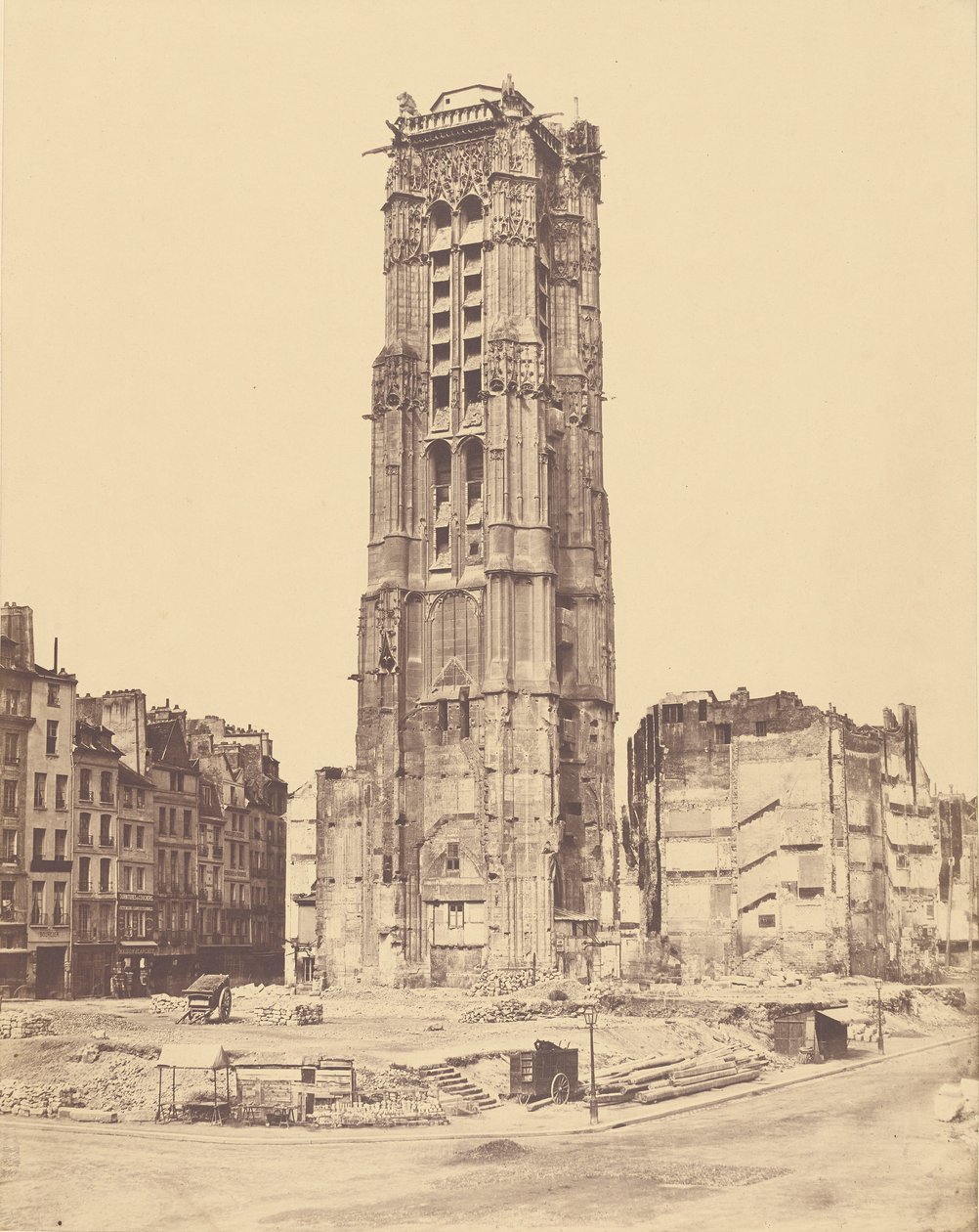 Saint-Jacques-torony alkotó: Édouard Baldus