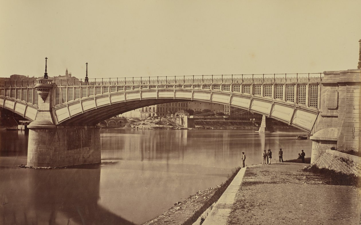 Lyon. Rhône-viadukt alkotó: Édouard Baldus