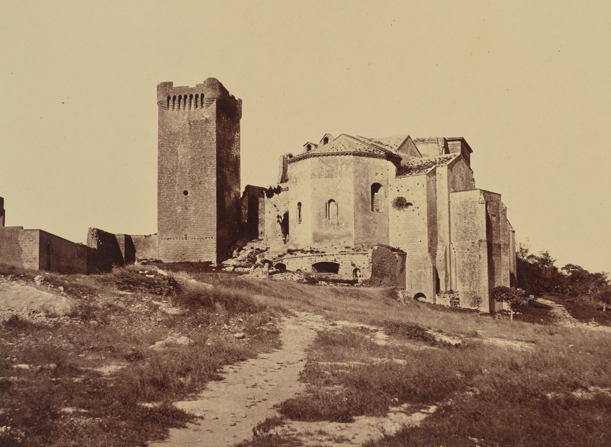 Montmajour. alkotó: Édouard Baldus