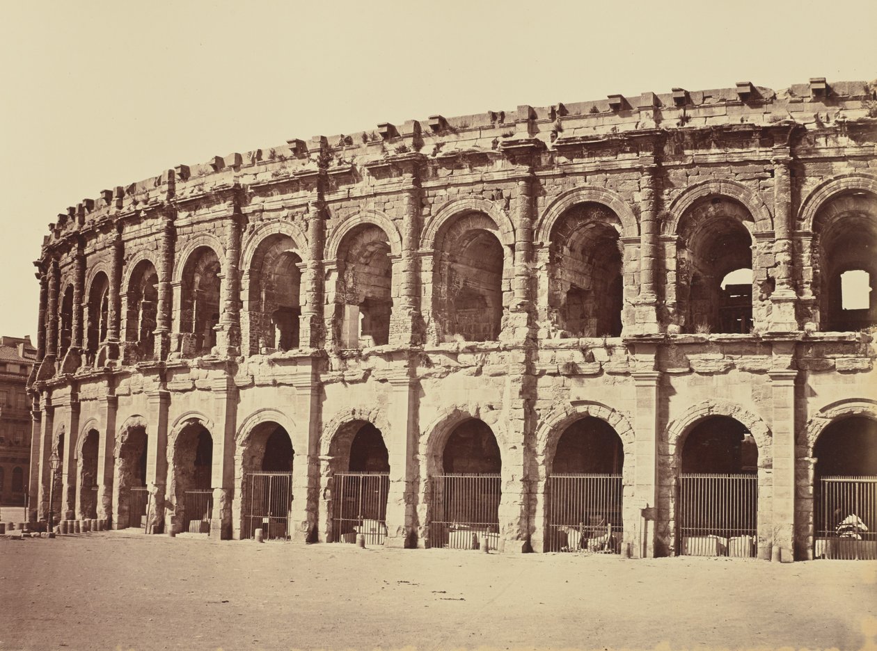 Nîmes. Amfiteátrum alkotó: Édouard Baldus