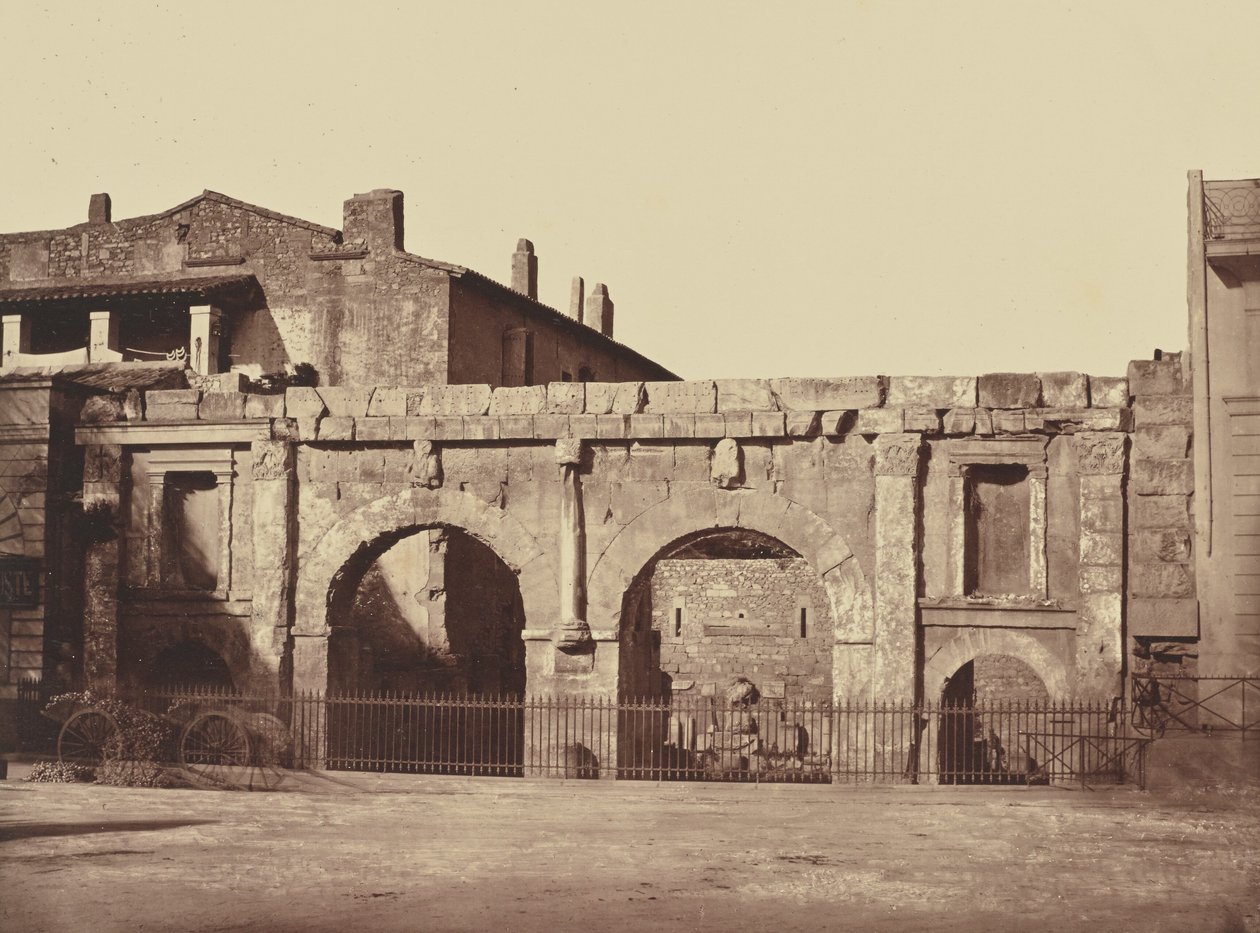 Nîmes. Augustus kapuja alkotó: Édouard Baldus