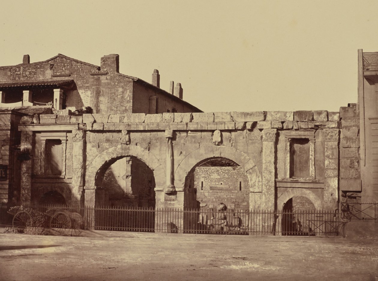 Nîmes. Augustus kapuja alkotó: Édouard Baldus