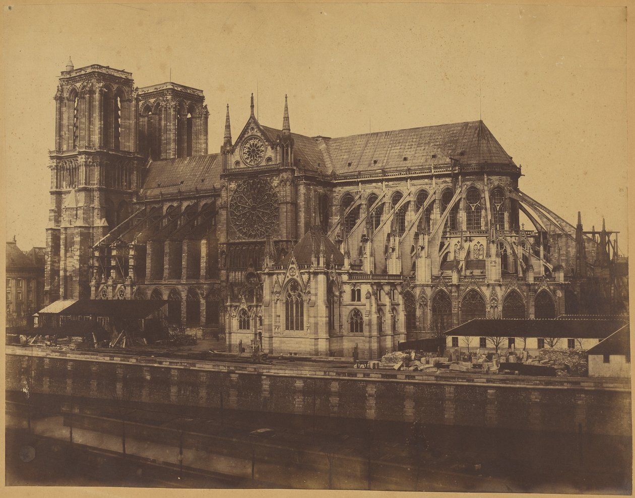 [Notre-Dame de Paris] alkotó: Édouard Baldus