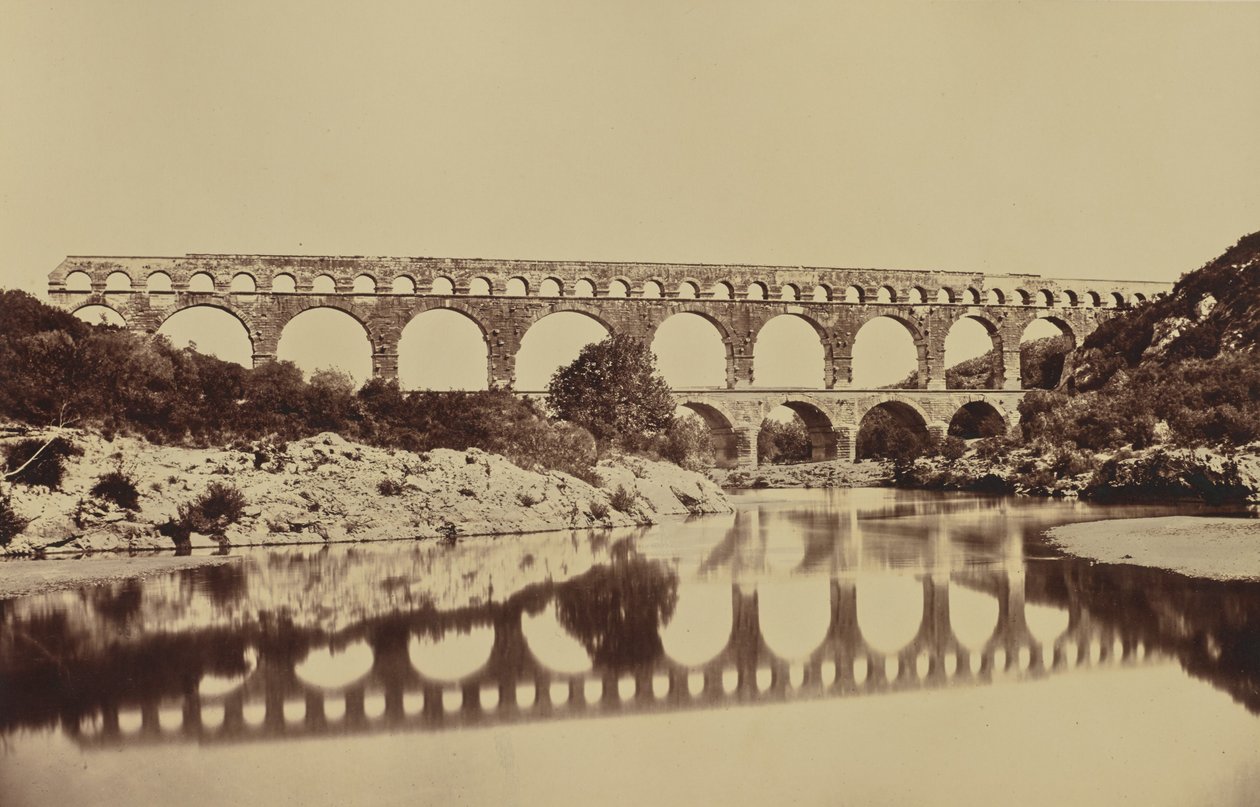 Pont du Gard alkotó: Édouard Baldus