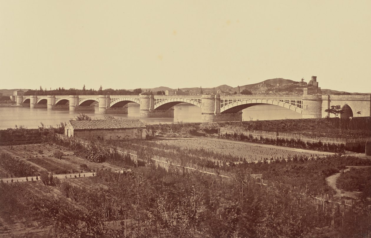 Tarascon. Viadukt alkotó: Édouard Baldus