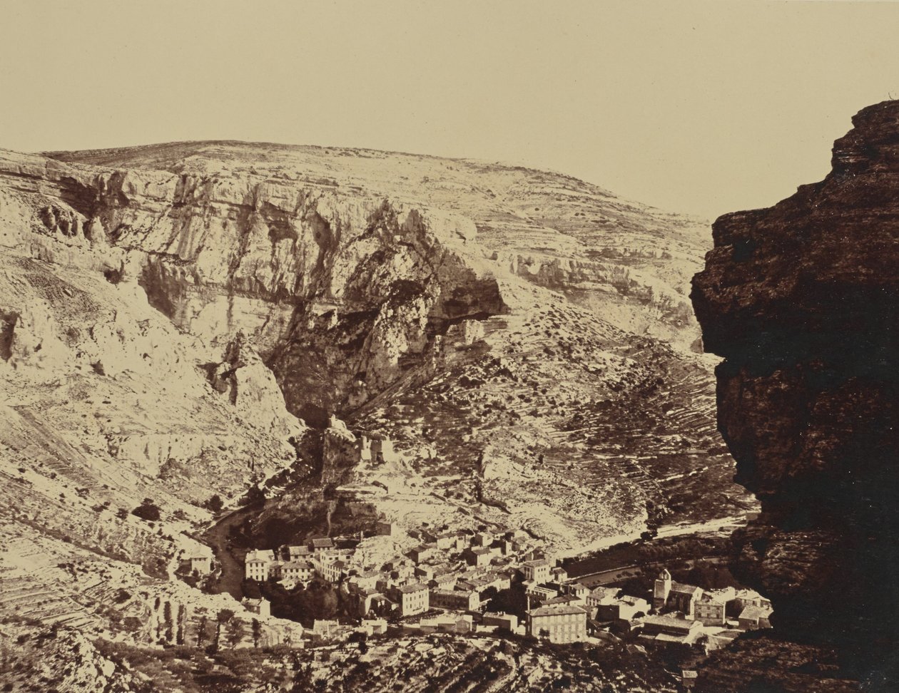 Vaucluse. alkotó: Édouard Baldus