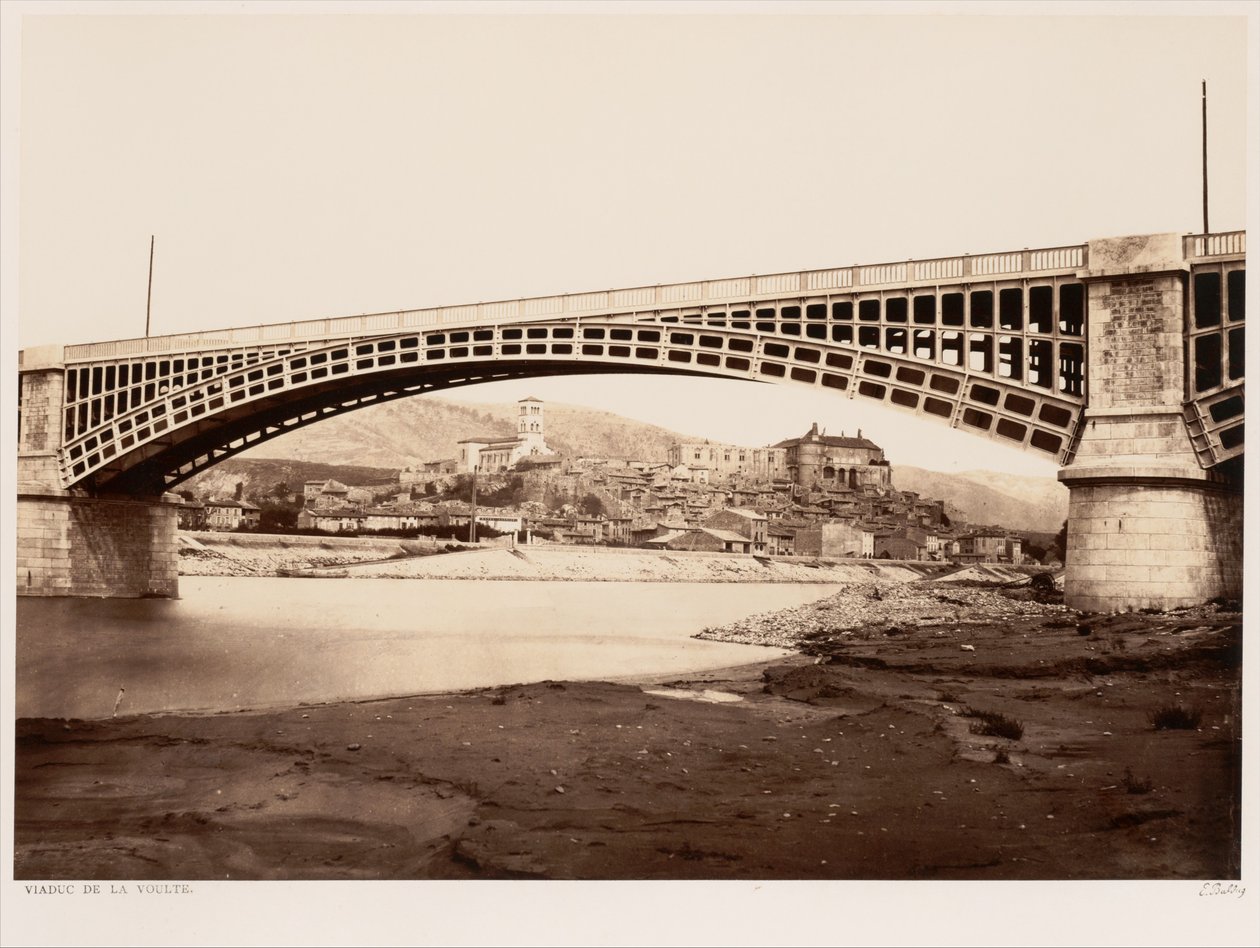 La Voulte viaduktja alkotó: Édouard Baldus