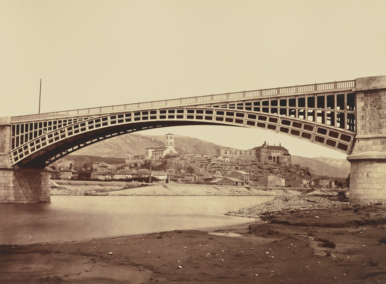 Viadukt La Voulte-nál alkotó: Édouard Baldus