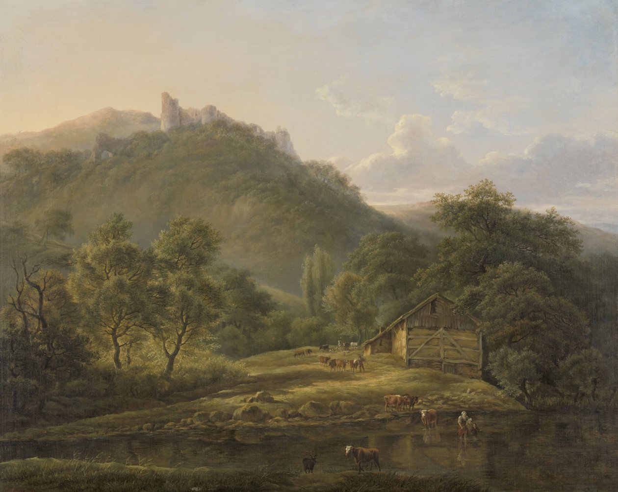 A Sambre folyón alkotó: Edouard Delvaux