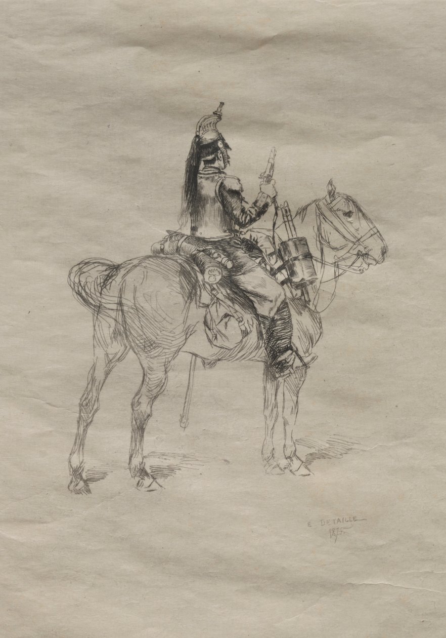 A lovas katona alkotó: Edouard Detaille