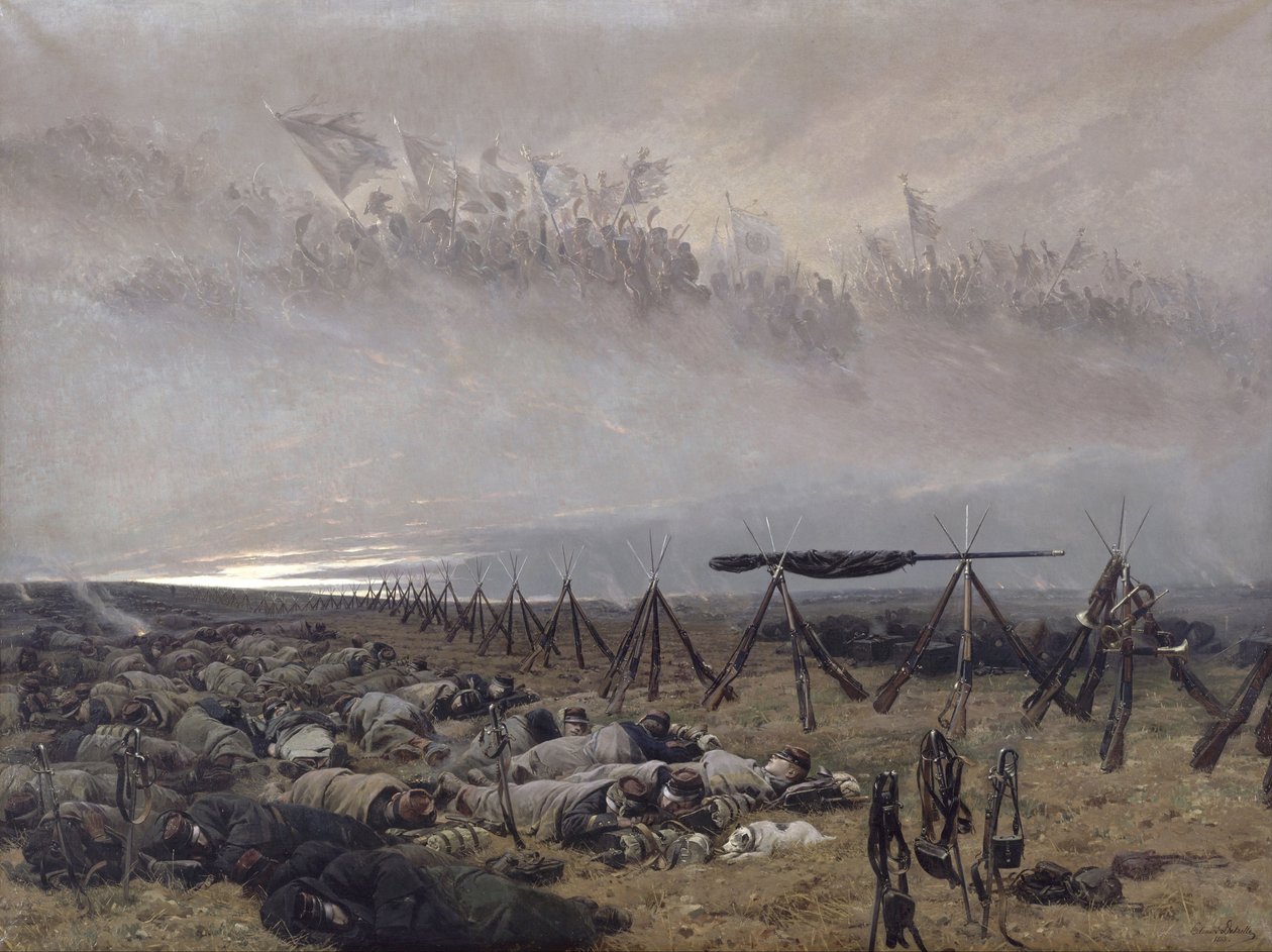 Az álom, 1888 alkotó: Jean Baptiste Edouard Detaille