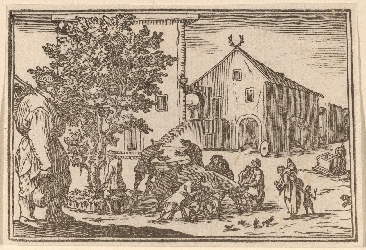 Kocsma alkotó: Edouard Eckman after Jacques Callot