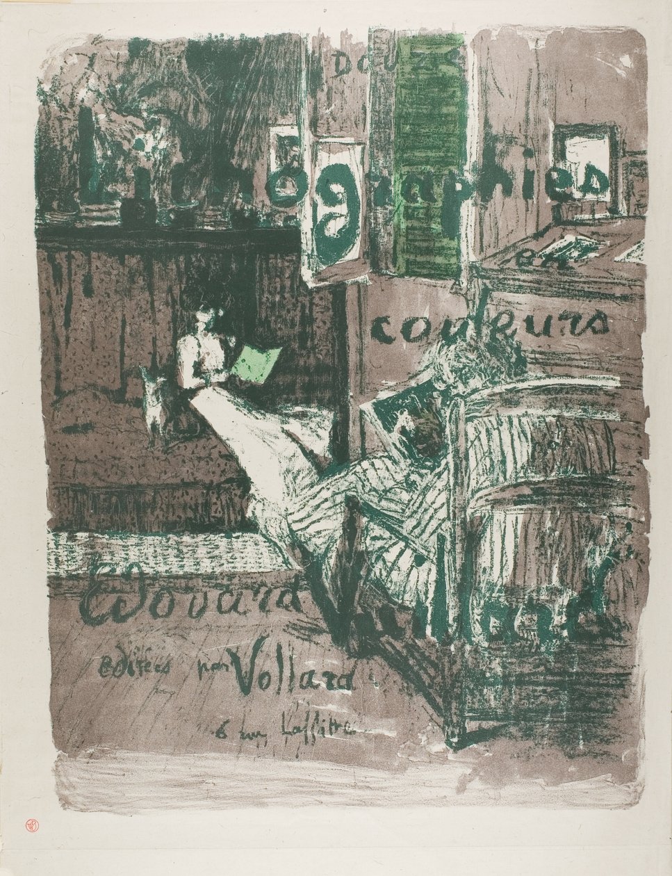 Album borító a Tájak és enteriőrök számára alkotó: Édouard Jean Vuillard