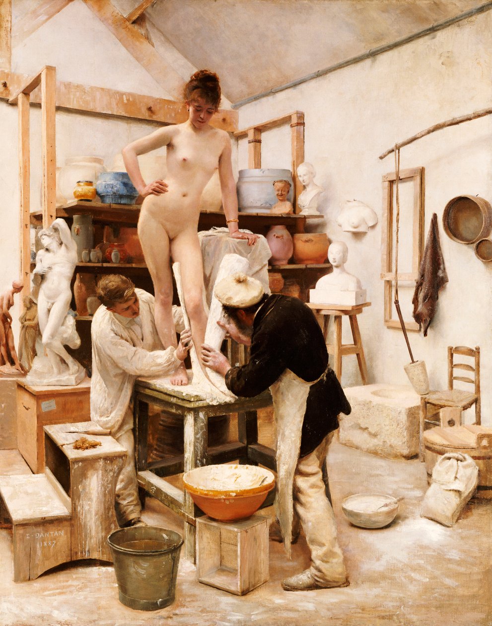 Egy penész a természetből, 1887 alkotó: Edouard Joseph Dantan