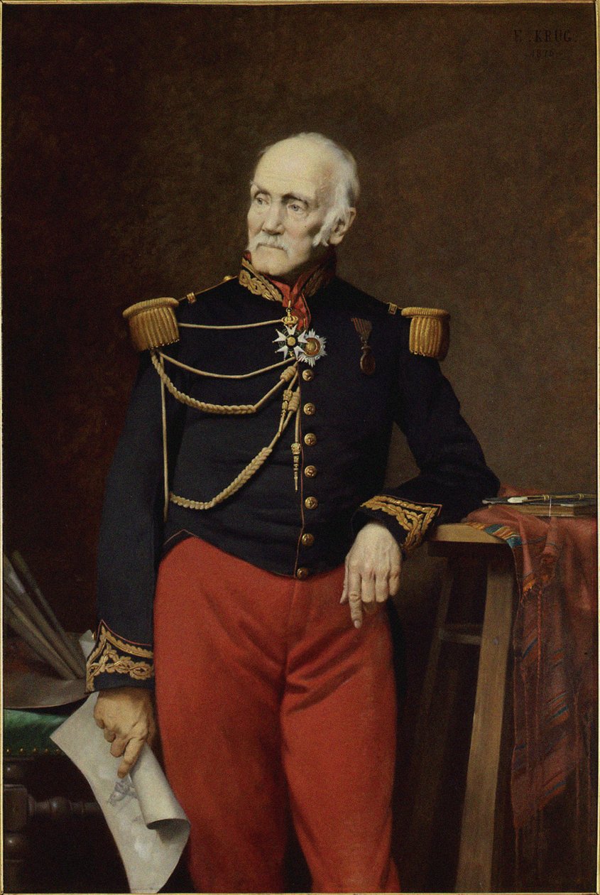 Jean-Charles Langlois portréja 1789-1870, 1876. alkotó: Édouard Krug